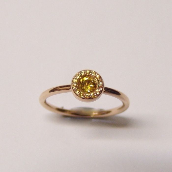 CERVERA ALONE YELLOW SAPPHIRE RING CERVERA ALONE YELLOW SAPPHIRE RING