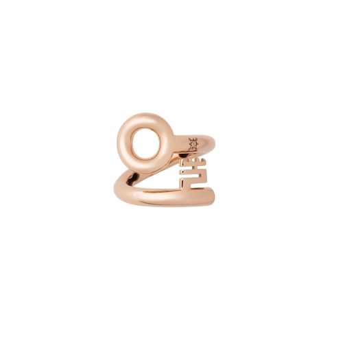 LA MARGINEDA MEDIEVAL JEWELS PINK GOLD RING