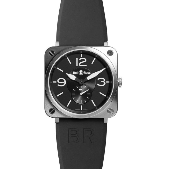 BELL & ROSS AVIATION BR S STEEL 39MM BELL & ROSS AVIATION BR S STEEL 39MM
