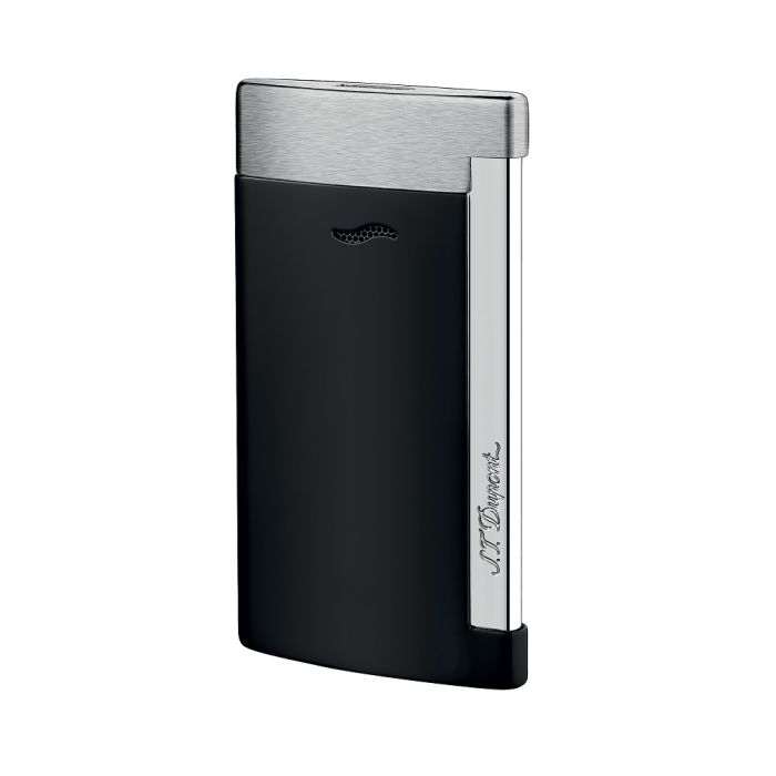 S.T DUPONT BRIQUET SLIM 7 FINITION CHROME NOIR S.T DUPONT BRIQUET SLIM 7 FINITION CHROME NOIR