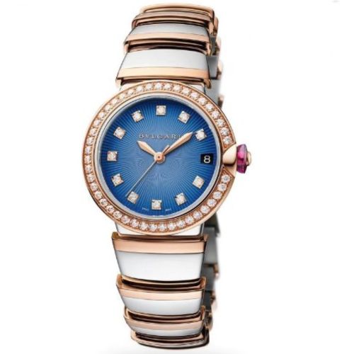 BULGARI LUCEA 55 DIAMONDS 33MM LIMITED EDITION