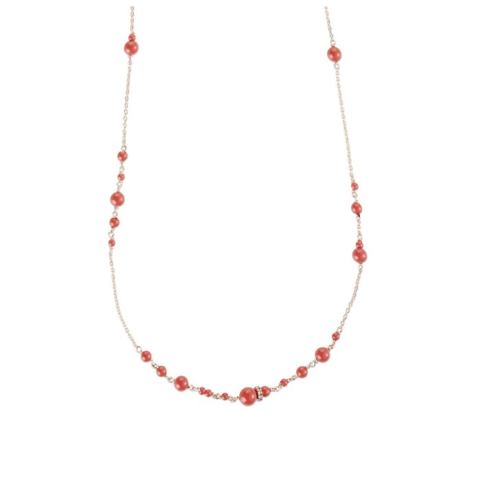CERVERA PETIT FOUR SUMMER CORAL NECKLACE CERVERA PETIT FOUR SUMMER CORAL NECKLACE