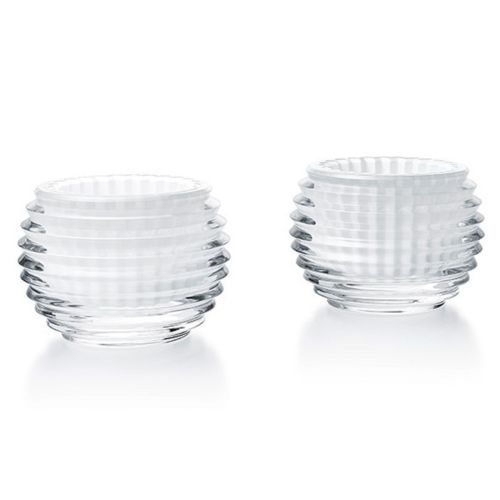 BACCARAT EYE BOUGEOIR BLANC x2