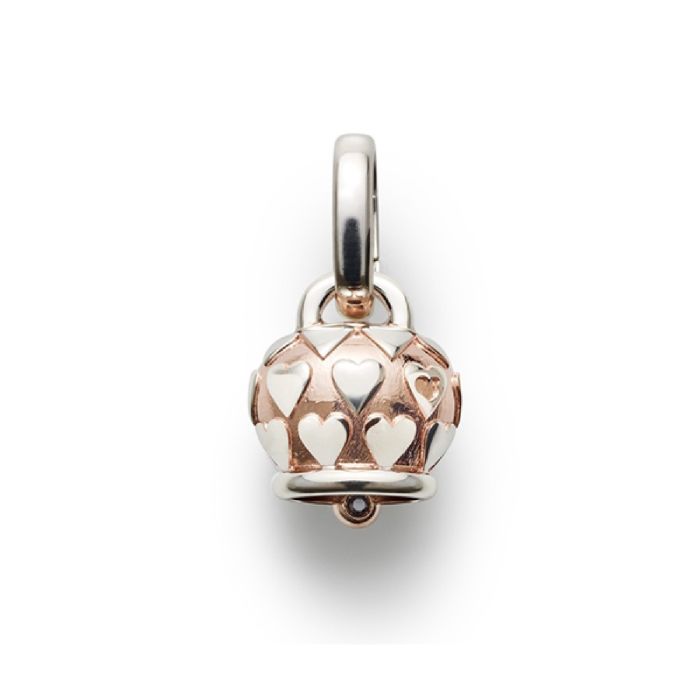 CHANTECLER CAMPANELLE SAN VALENTINO CIONDOLO IN ARGENTO E RODIATO ROSA CHANTECLER CAMPANELLE SAN VALENTINO CIONDOLO IN ARGENTO E RODIATO ROSA