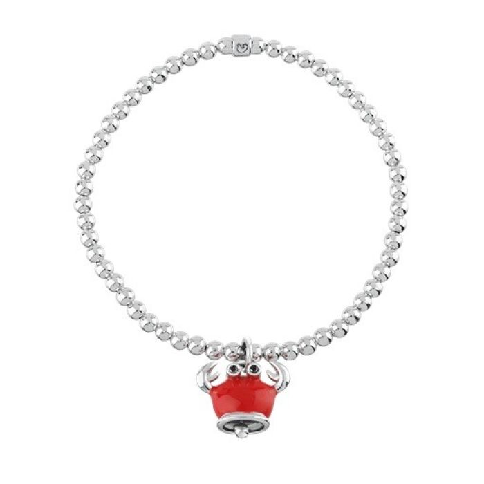  CHANTECLER ET VOILÀ BRACCIALE & CIONDOLO GRANCHIO ROSSO E DIAMANTI