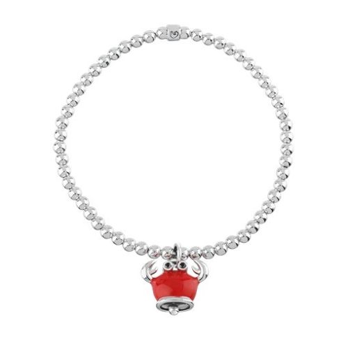  CHANTECLER ET VOILÀ BRACCIALE & CIONDOLO GRANCHIO ROSSO E DIAMANTI