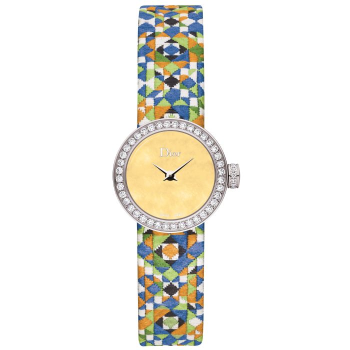 D DE DIOR 19MM MOSAÏQUE YELLOW DIAMONDS D DE DIOR 19MM MOSAÏQUE YELLOW DIAMONDS