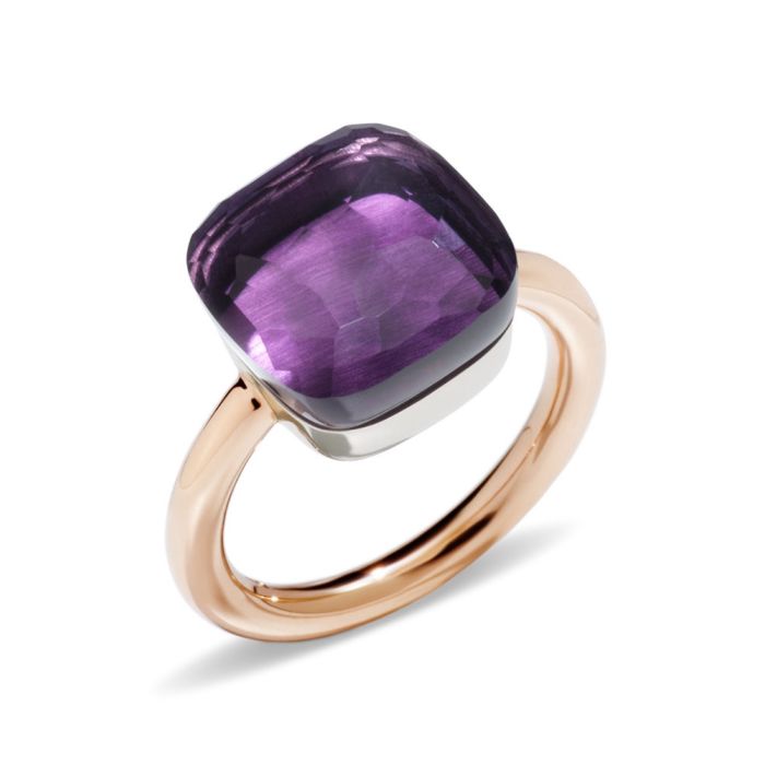 POMELLATO NUDO MAXI ANELLO AMETISTA POMELLATO NUDO MAXI ANELLO AMETISTA