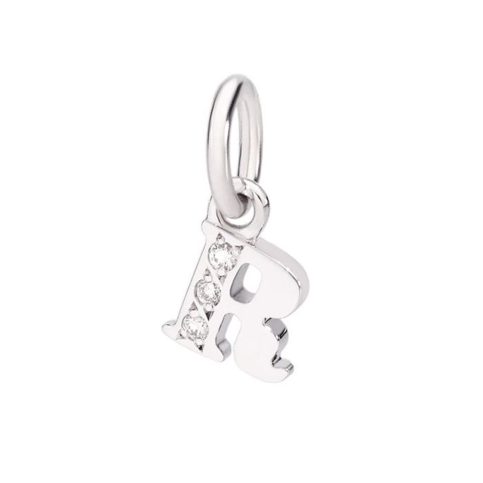 DODO CIONDOLO LETTERA R DIAMANTI DODO CIONDOLO LETTERA R DIAMANTI