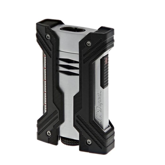 S.T DUPONT DEFI XXTREME BRIQUET CHROME NOIR S.T DUPONT DEFI XXTREME BRIQUET CHROME NOIR