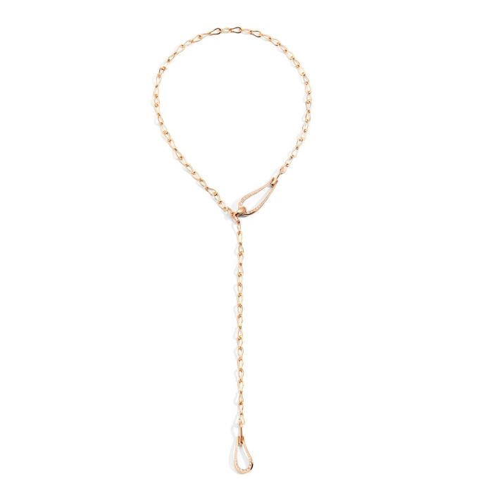 POMELLATO FANTINA COLLANA ORO ROSA DIAMANTI POMELLATO FANTINA COLLANA ORO ROSA DIAMANTI