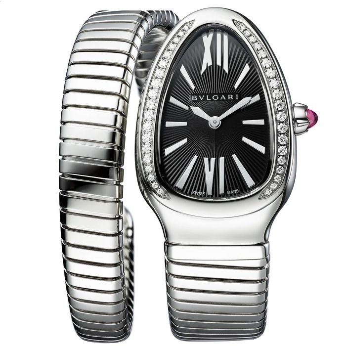BULGARI SERPENTI TUBOGAS 35MM DIAMONDS