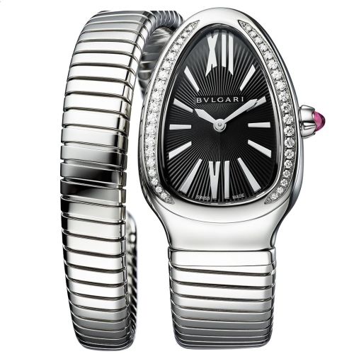 BULGARI SERPENTI TUBOGAS 35MM DIAMONDS
