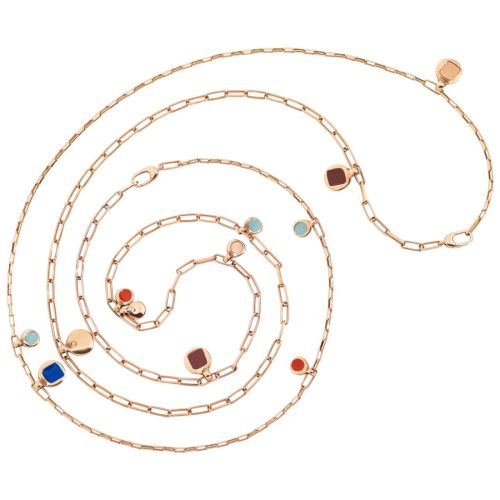DODO BAZAAR COLLANA ARGENTO PLACCATO ORO ROSA