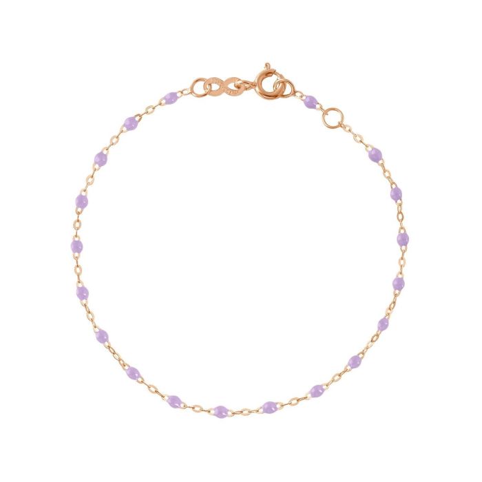 GIGI CLASSIQUE BRACELET OR ROSE PARME 17CM GIGI CLASSIQUE BRACELET OR ROSE PARME 17CM