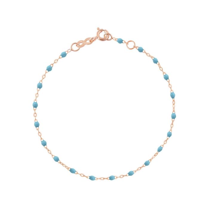 GIGI CLASSIQUE BRACELET OR ROSE TURQUOISE 17CM GIGI CLASSIQUE BRACELET OR ROSE TURQUOISE 17CM