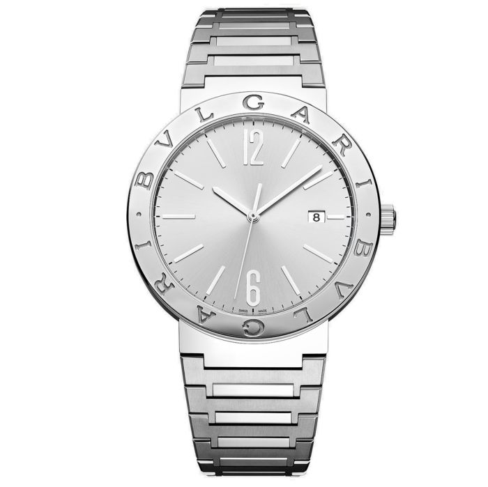 BULGARI BULGARI 41MM SILVER DIAL BULGARI BULGARI 41MM SILVER DIAL