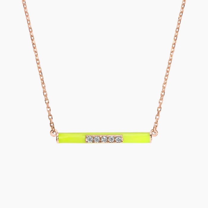 DJULA COLLIER MARBELLA JAUNE OR ROSE DIAMANTS DJULA COLLIER MARBELLA JAUNE OR ROSE DIAMANTS