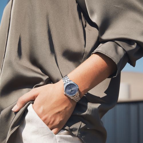 HAMILTON JAZZMASTER LADY BLUE 30 MM