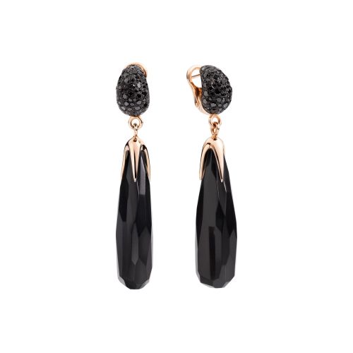 POMELLATO VICTORIA ORECCHINI JET DIAMANTI